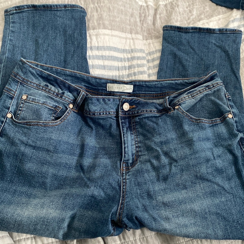 CATO straight leg jean 16W